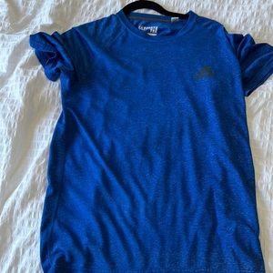 Adidas blue t shirt good condition